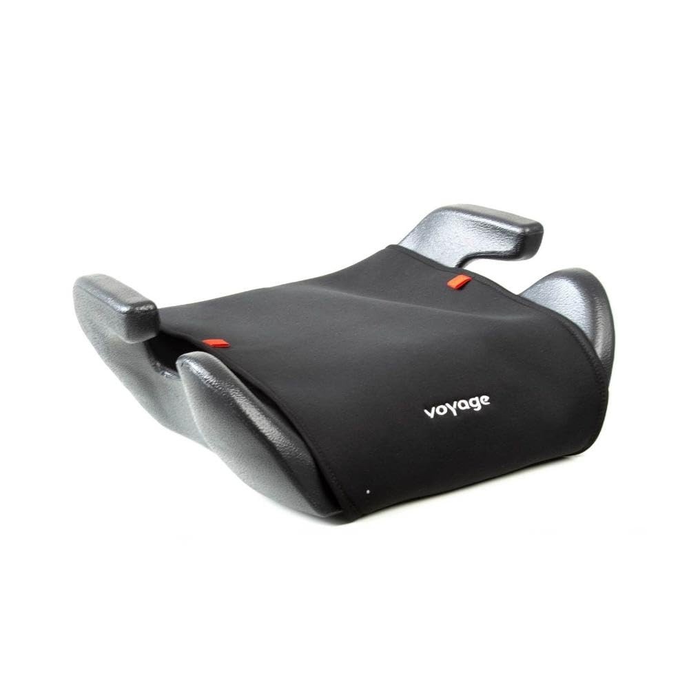 Booster Vibe Preto Voyage: Segurança e Conforto para Crianças em Viagens
