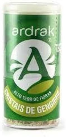 ARDRAK CRISTAIS DE GENGIBRE TUBO LIMÃO E SAL 10G