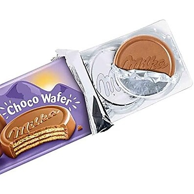 Milka Choco Wafer: Crocância e Chocolate Irresistível 150g