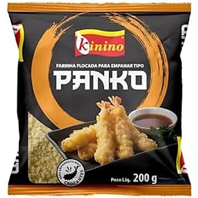 Farinha Panko Kinino: Crocância Irresistível 200g
