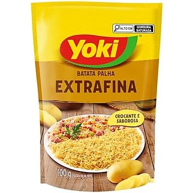 Batata Palha Yoki Extrafina Crocante 100g