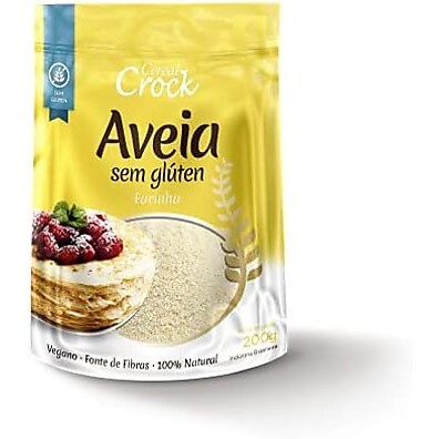 Aveia Crock Sem Glúten 200g: Crocância e Saúde