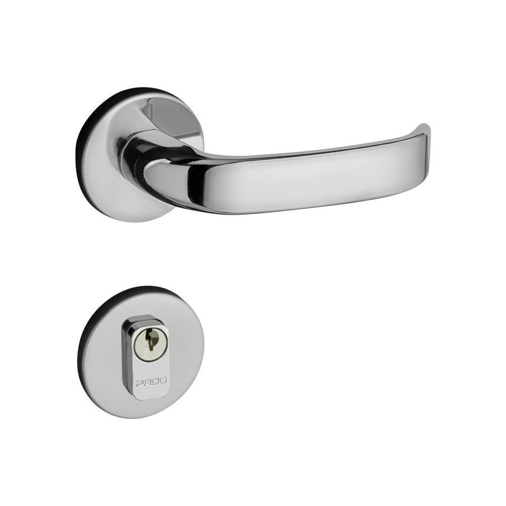 Fechadura Pado Magnum 931-80E Cromada: Segurança e Estilo para sua Porta Externa