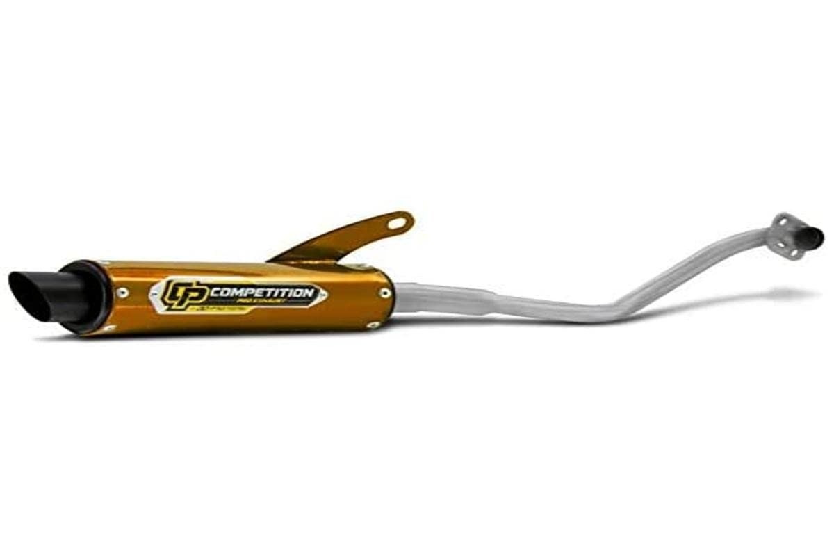 Escapamento Pro Tork Competition Dourado para Honda Biz 100 (1998-2005) - Curva Cromada