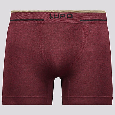 Cueca Boxer Lupo Marsala: Conforto Sem Costura