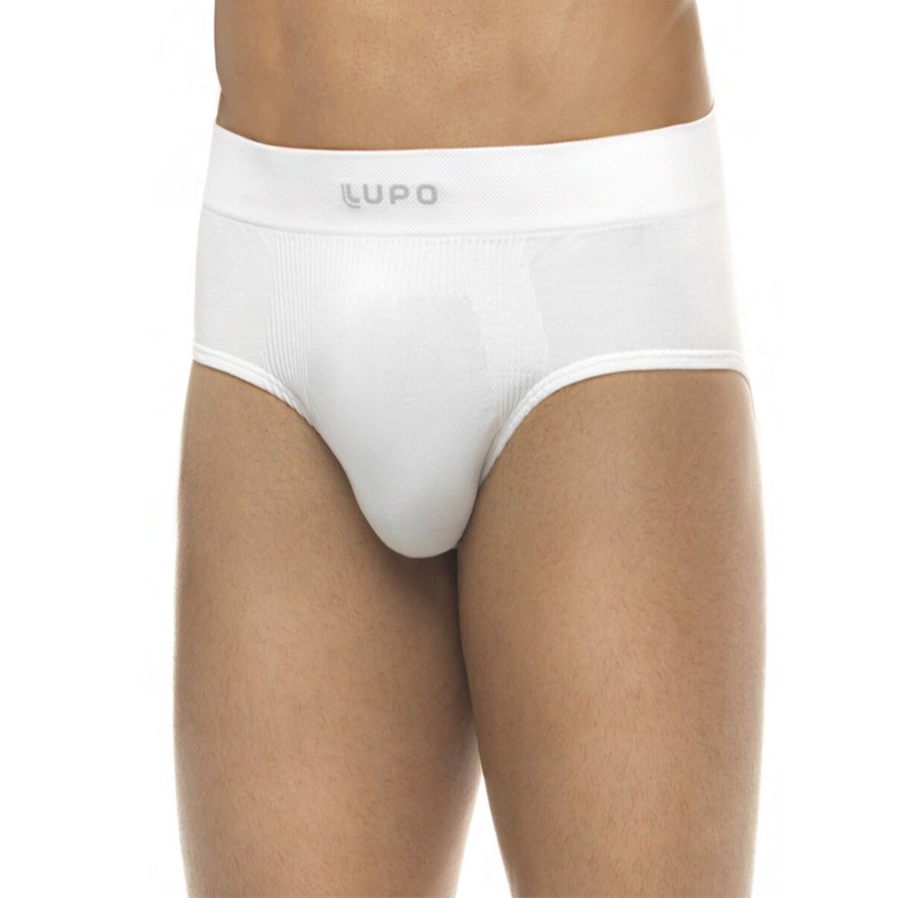 Cueca Slip Lupo 681-001: Conforto Sem Costura