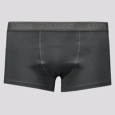 Cueca Sunga Lupo Cinza Escuro – Conforto e Estilo que Aderem ao Seu Corpo