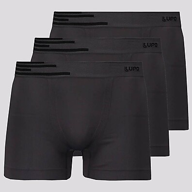 Cuecas Boxer Lupo Microfibra: Conforto Sem Limites!