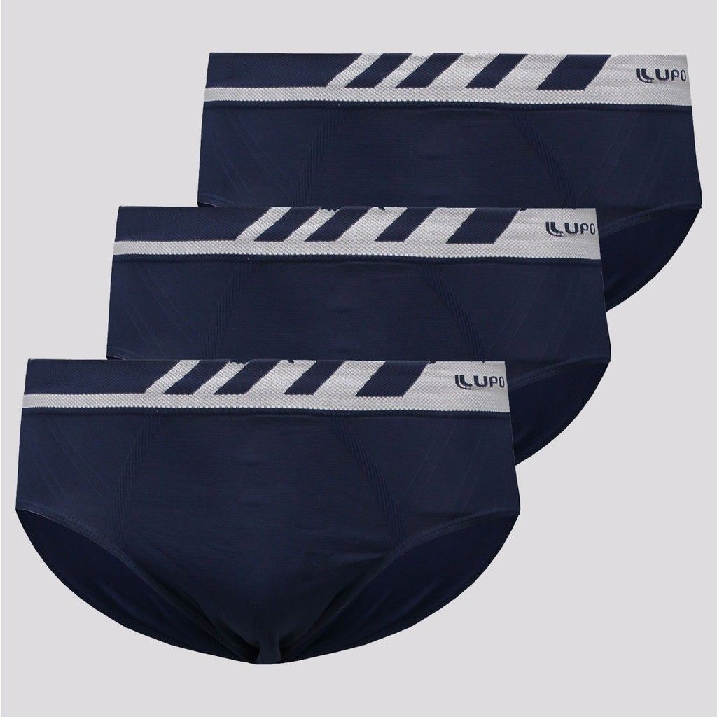 Cuecas Slip Lupo Microfibra: Conforto e Qualidade!