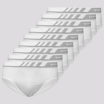 Cuecas Slip Lupo Microfibra: Kit 9 Sem Costura