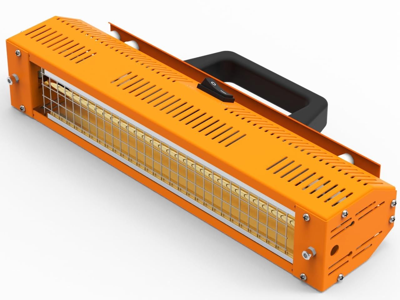 Secador Infravermelho Portátil 1000W: Cura Rápida e Uniforme para Pintura Automotiva e Móveis