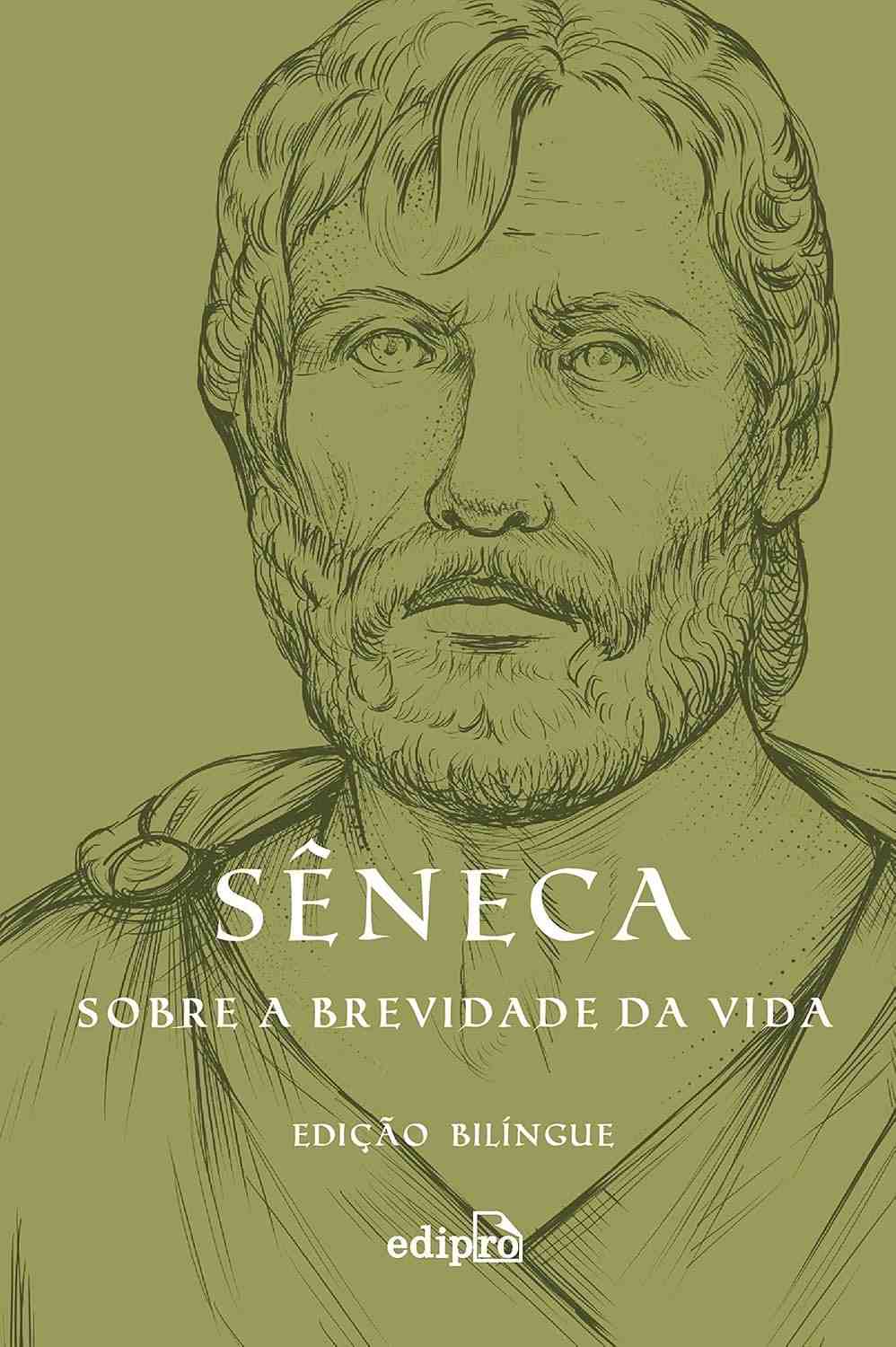 Sobre a Brevidade da Vida: Edição Bilíngue Estoica com Postal + Marcador
