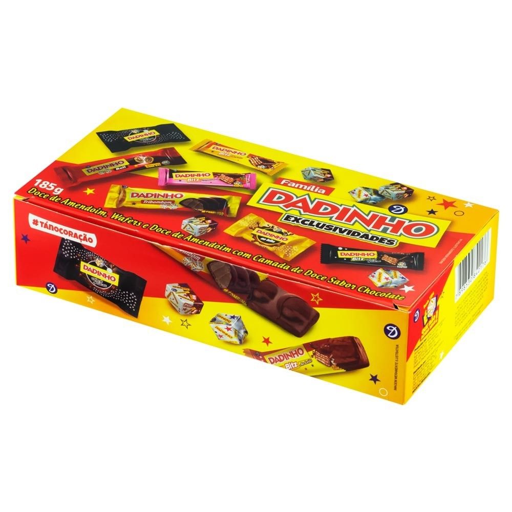 Dadinho Família: 185g de Puro Chocolate!