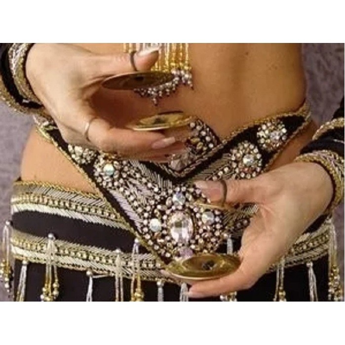 Snujs Egípcios: Kit 4 Unidades para Belly Dance ✨