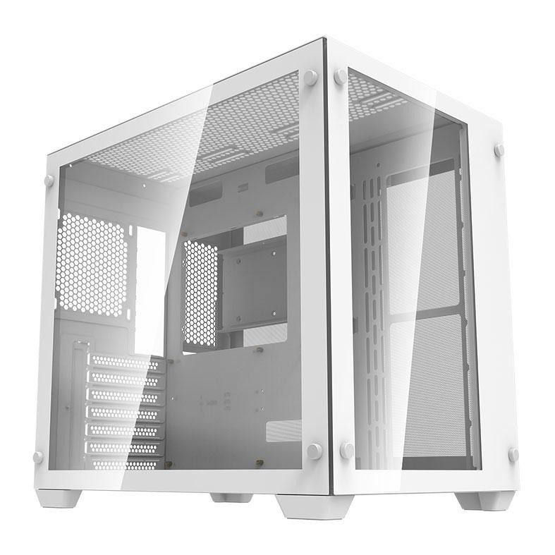 DarkFlash C285: Gabinete Gamer Branco Imersivo