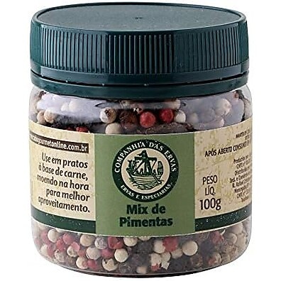 Mix Pimentas Companhia das Ervas 100g: Sabor Intenso!