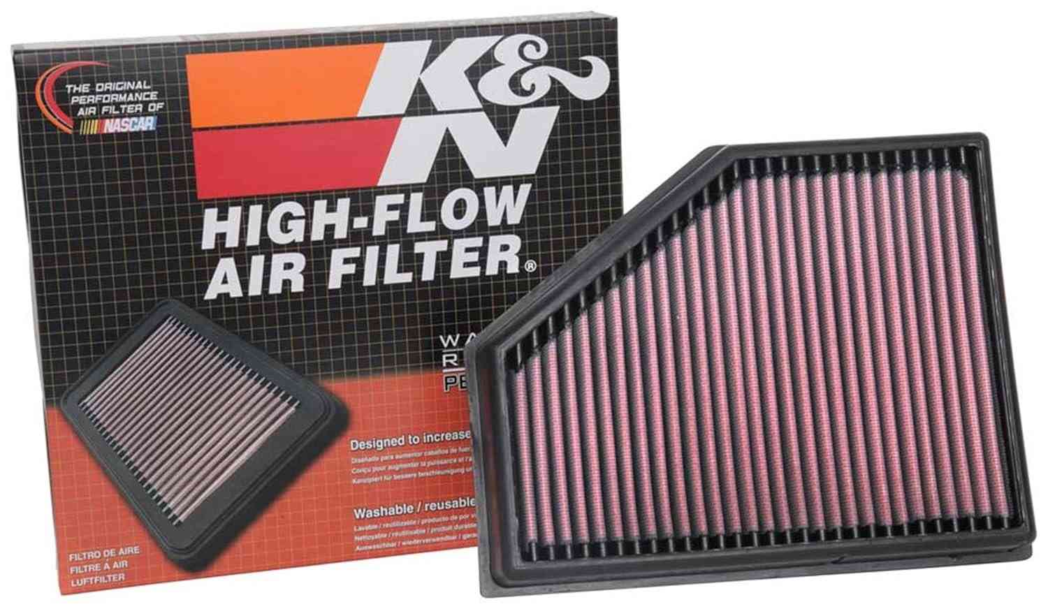 Filtro de Ar K&N de Alto Desempenho para BMW 750d e M550d (2016-2020) - Modelo 33-3134