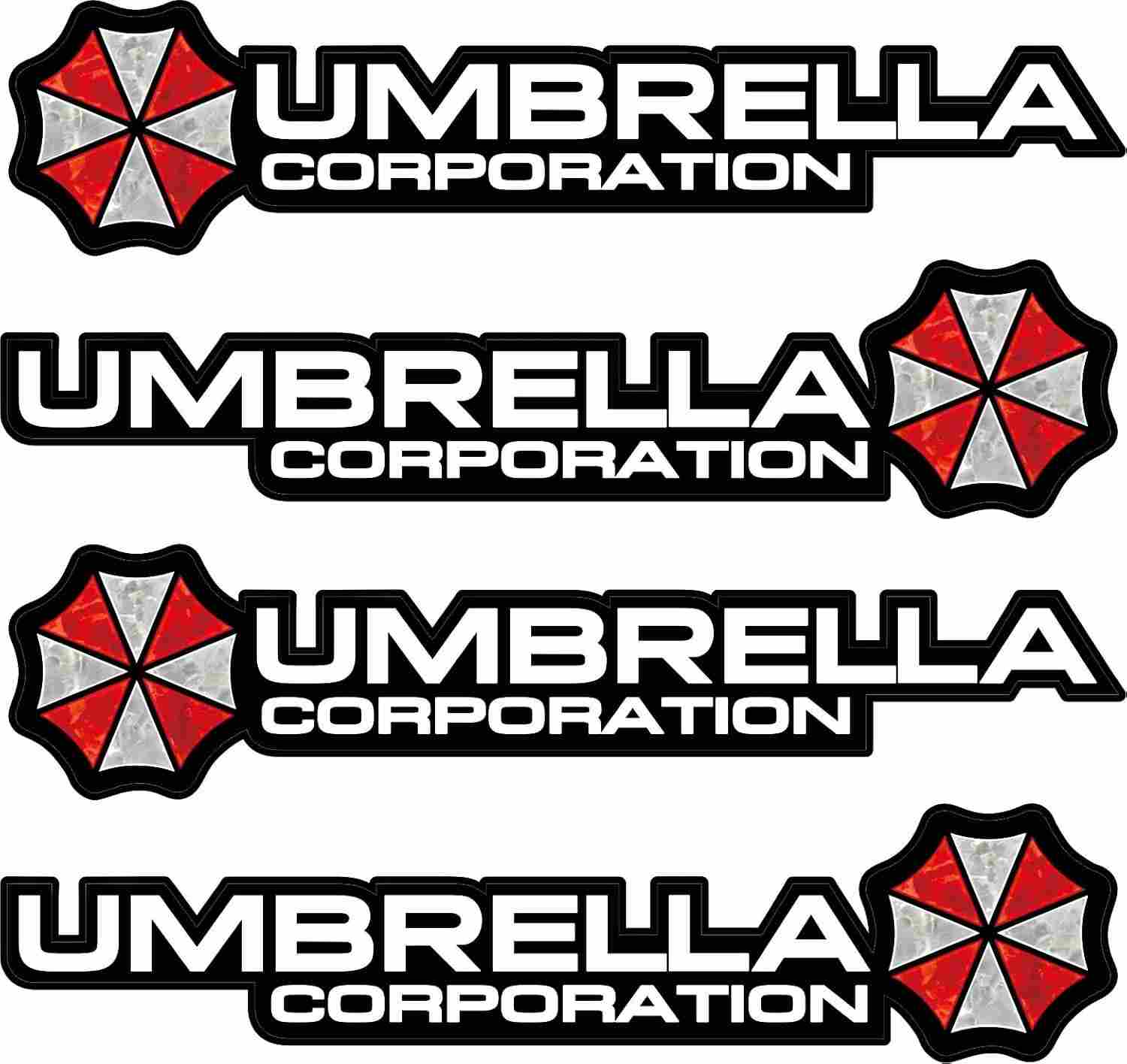 Adesivos Umbrella Corporation 3D para Maçaneta de Carro - Proteção e Estilo Biohazard