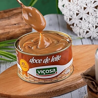 Doce de Leite Viçosa Puro 400g: Cremoso e Irresistível