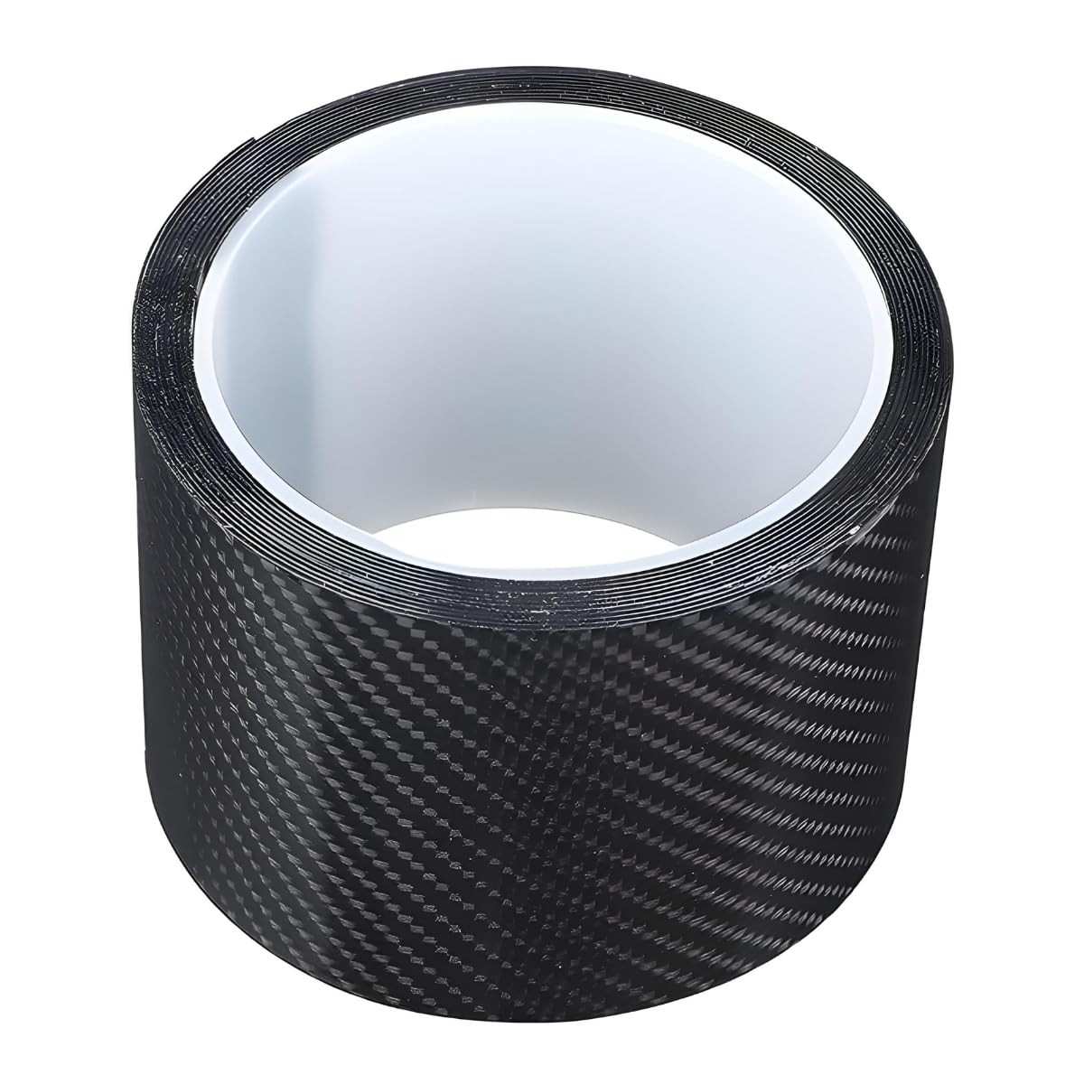 Adesivo Fibra de Carbono 4D Black 1m x 9cm: Envelopamento Premium para Carro e Moto - Impermeável e Lavável