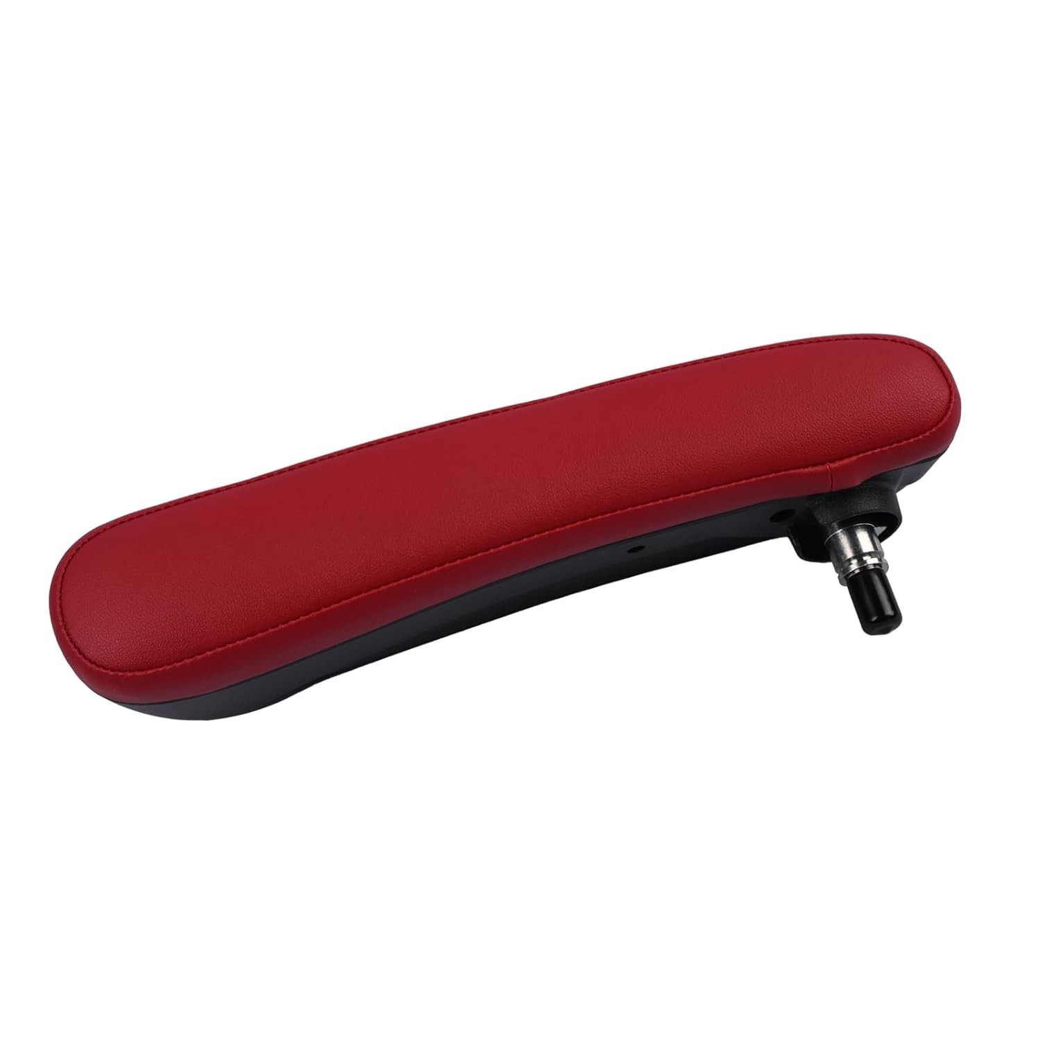 Apoio de Braço Dianteiro Esquerdo Ajustável Vermelho para Fiat 500 (2016-2019) - Conforto e Estilo