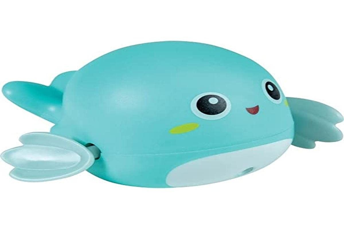 Buba Brinquedo de Banho Baleia Colorida com Mecanismo de Natação - Diversão Aquática Segura
