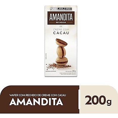 Amandita Lacta 200g: Crocante de Amêndoas e Chocolate