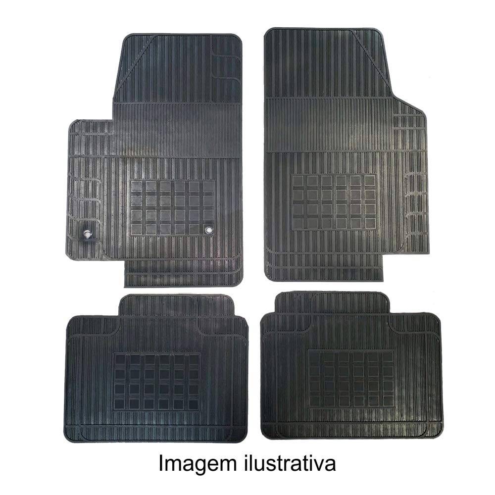 Tapete de Borracha Premium para VW Virtus (2018-2023) - Proteção e Estilo EQMAX