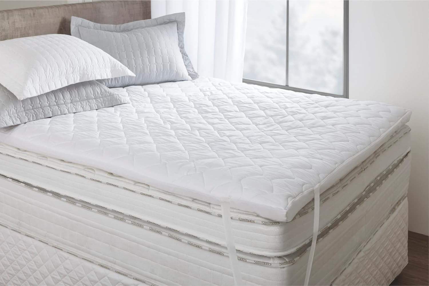 Pillow Top Toque de Pluma King 730 g/m² - Conforto Extra Macio para Seu Colchão