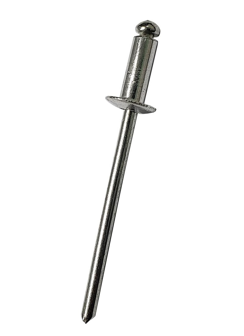 Rebite de Repuxo Alumínio Stein 3.2x10mm (100 Peças) - Fixação Rápida e Segura