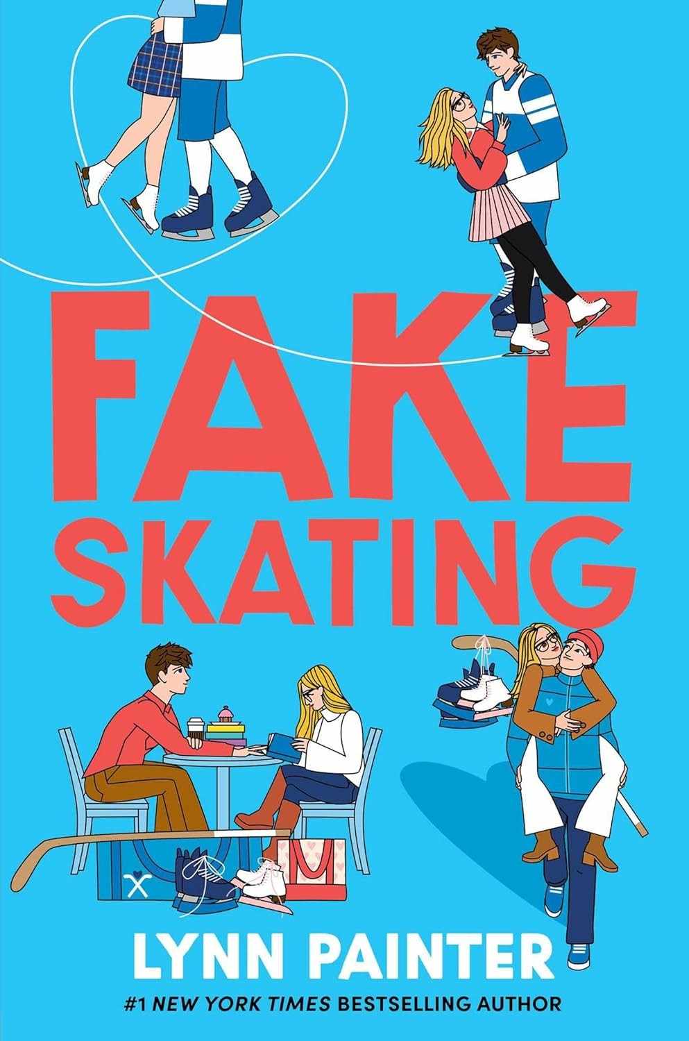 Fake Skating: Rom-Com Divertida de Amor de Infância e Patinação no Gelo