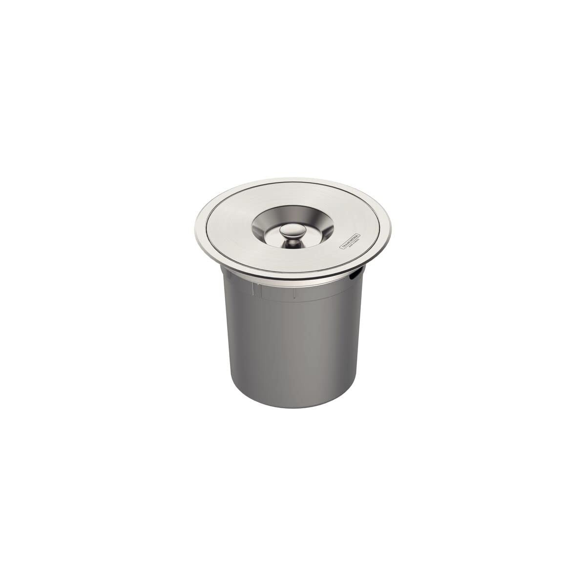 Lixeira de Embutir 5L Tramontina Inox - Praticidade e Estilo para sua Cozinha