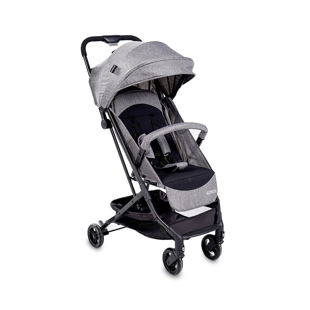 Carrinho de Bebê Cosco Kids Minny Cinza Mescla: Leveza e Praticidade para Passeios Inesquecíveis