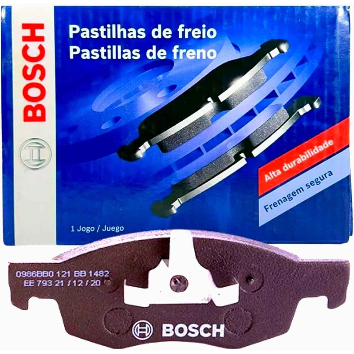 Pastilha de Freio Traseira Bosch Corolla 2003-2007: Segurança e Performance