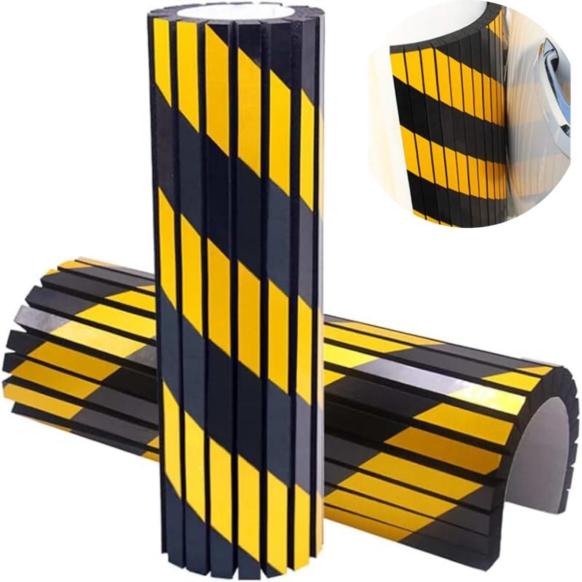 Protetor de Coluna Flexível para Garagem: Segurança e Proteção Duradoura 38cm