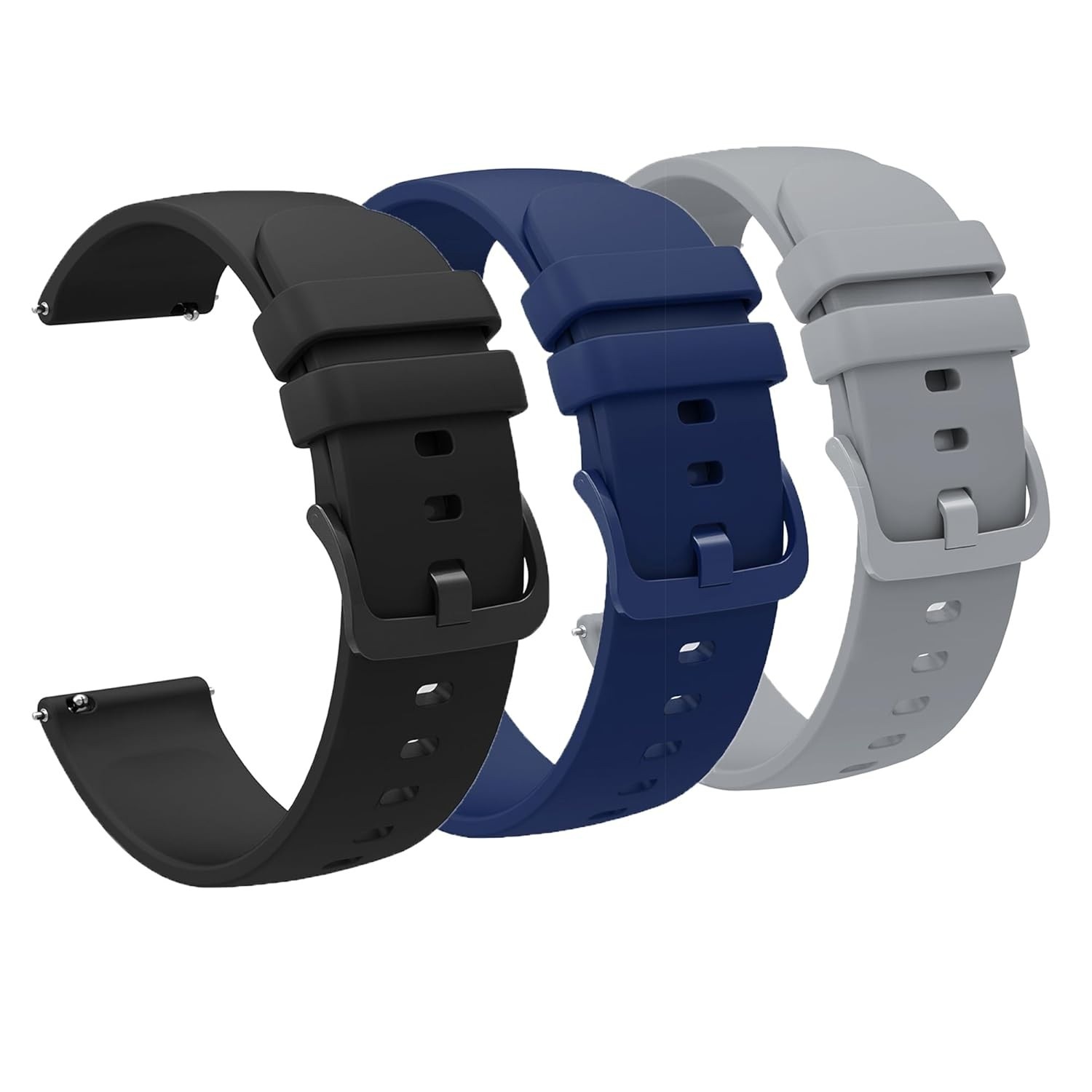 Lamshaw Pulseira para smartwatch Moto 40, de liberação rápida, nova pulseira esportiva de silicone macio para mulheres, homens, acessórios de pulseira compatíveis com smartwatch Moto 40
