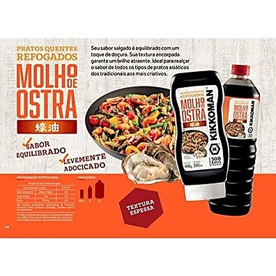 Molho de Ostra Kikkoman 390g: Sabor Umami Autêntico