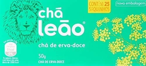 Leão Chá De Erva Doce Fuze Com 25 Saquinhos