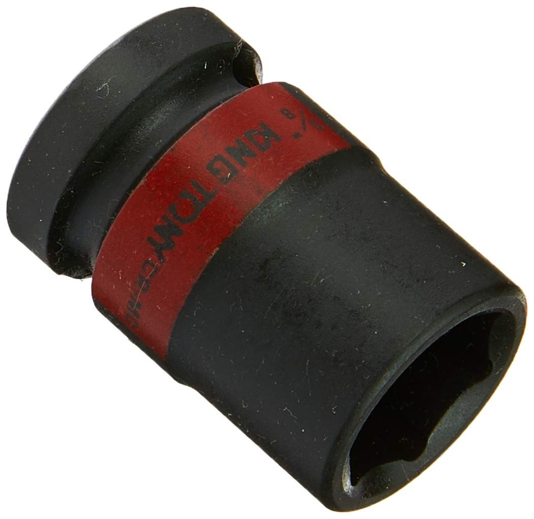Soquete de Impacto Sextavado KingTony 5/8" - 1/2" (453520S) | Durabilidade e Precisão