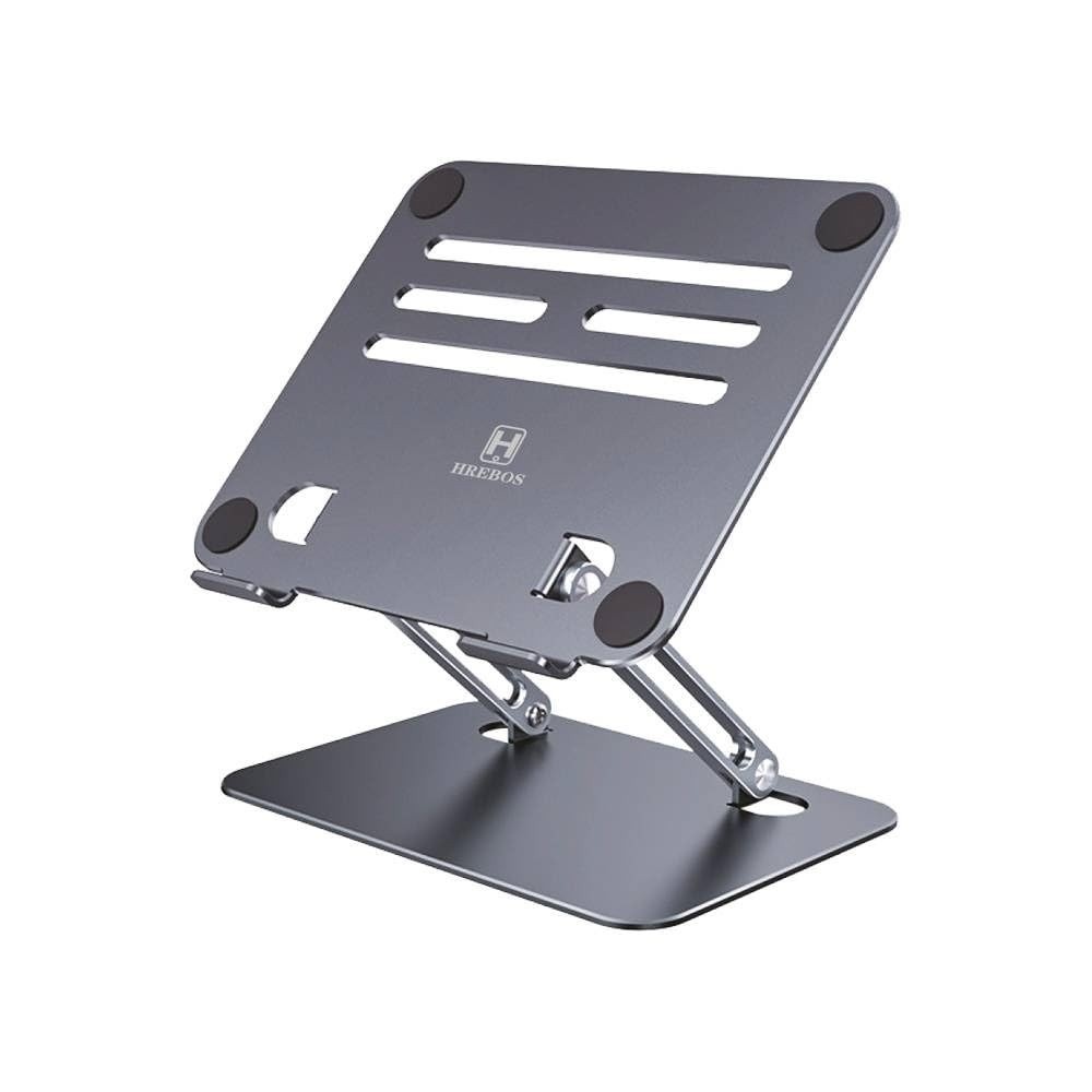 Suporte de Mesa para Notebook Aero Stand Hrebos HS-334 – Posicionamento Ergonômico e Estabilidade Total