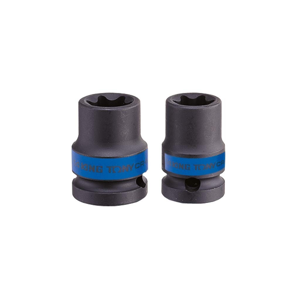 King Tony 657526M: Soquete de Impacto Hexalobular E26 3/4" para Máxima Performance
