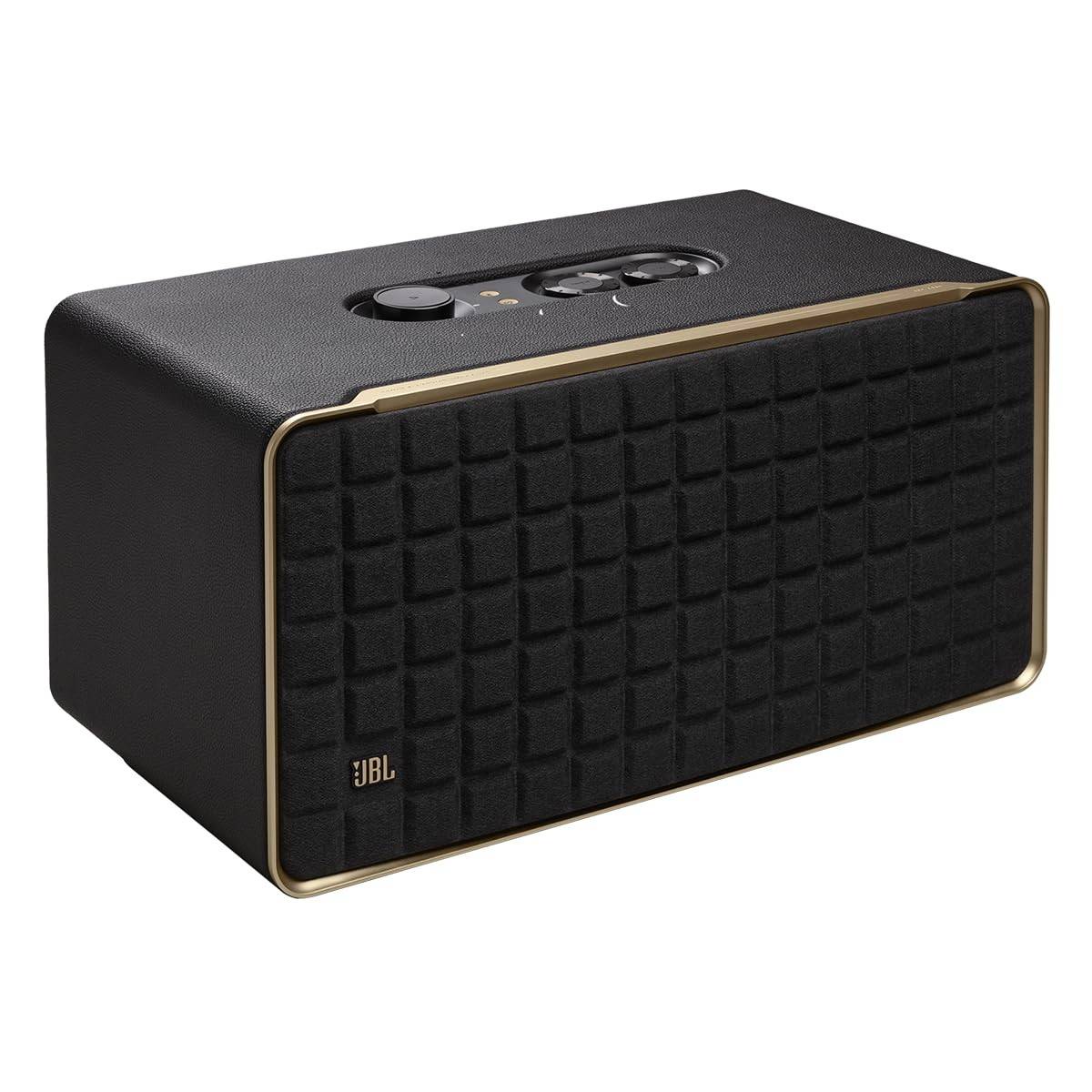 JBL Authentics 500: Caixa de Som Premium com Dolby Atmos, Wi-Fi e Assistentes de Voz