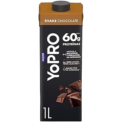 YoPRO Chocolate: 1L com 15g de Proteína