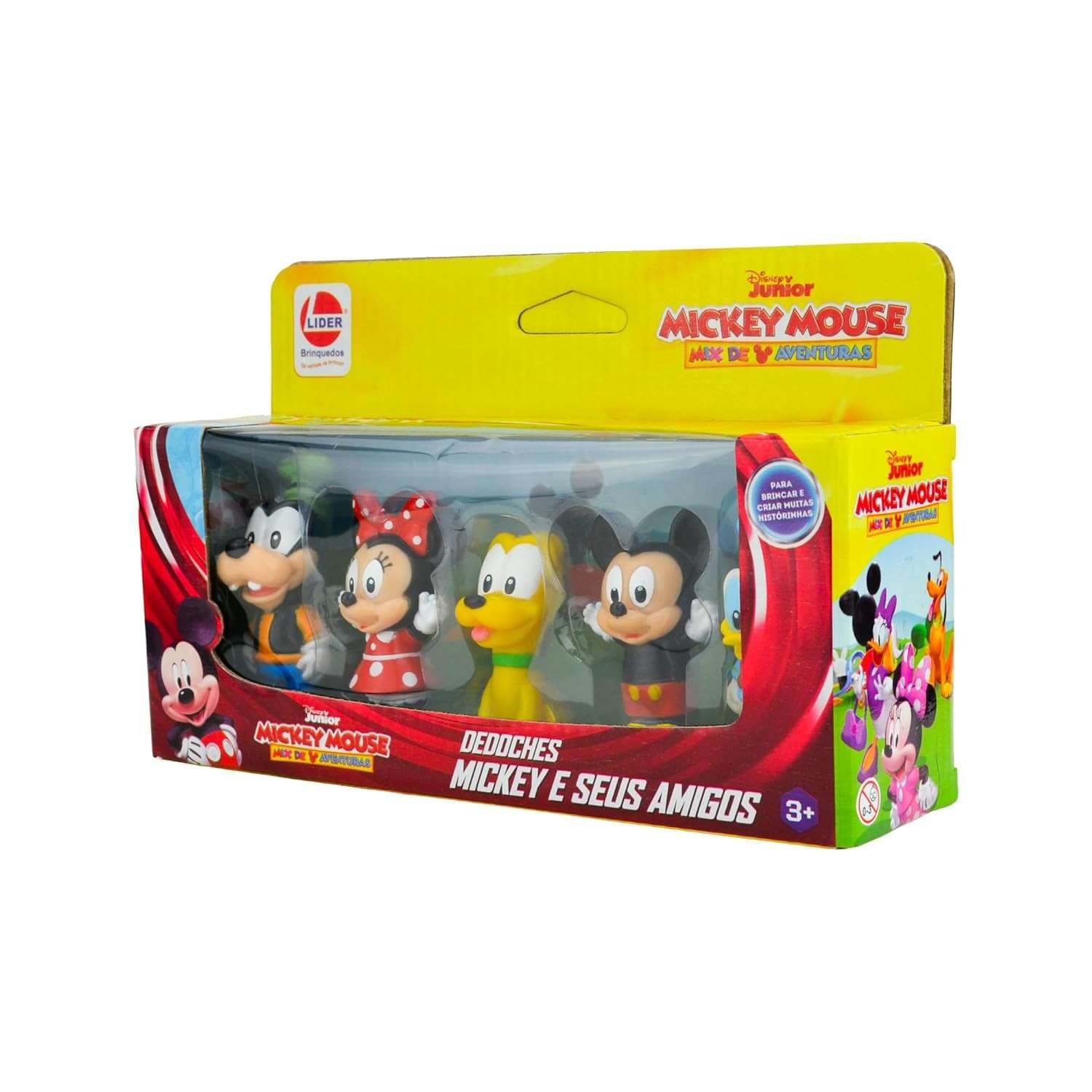Dedoches Mickey and Friends - Estimule a Imaginação com Personagens Disney