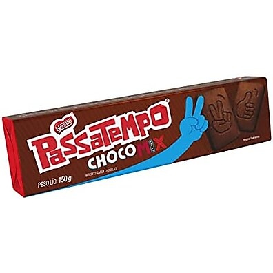 Biscoito Passatempo Chocomix: Delícia Crocante com Chocolate