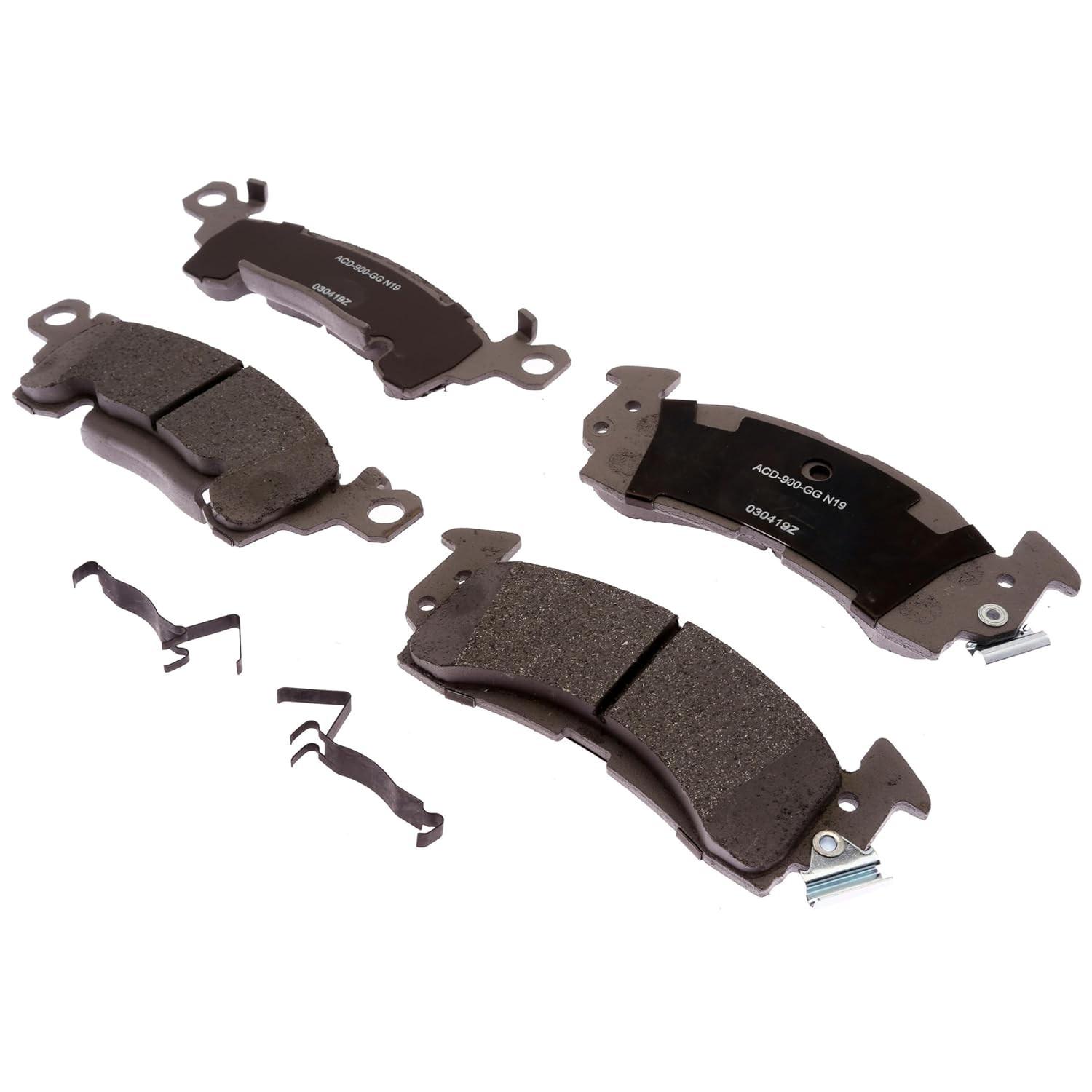 ACDelco Pastilhas de Freio Cerâmica Dianteira ACDelco 14D52CHF1 - Segurança e Desempenho Confiável