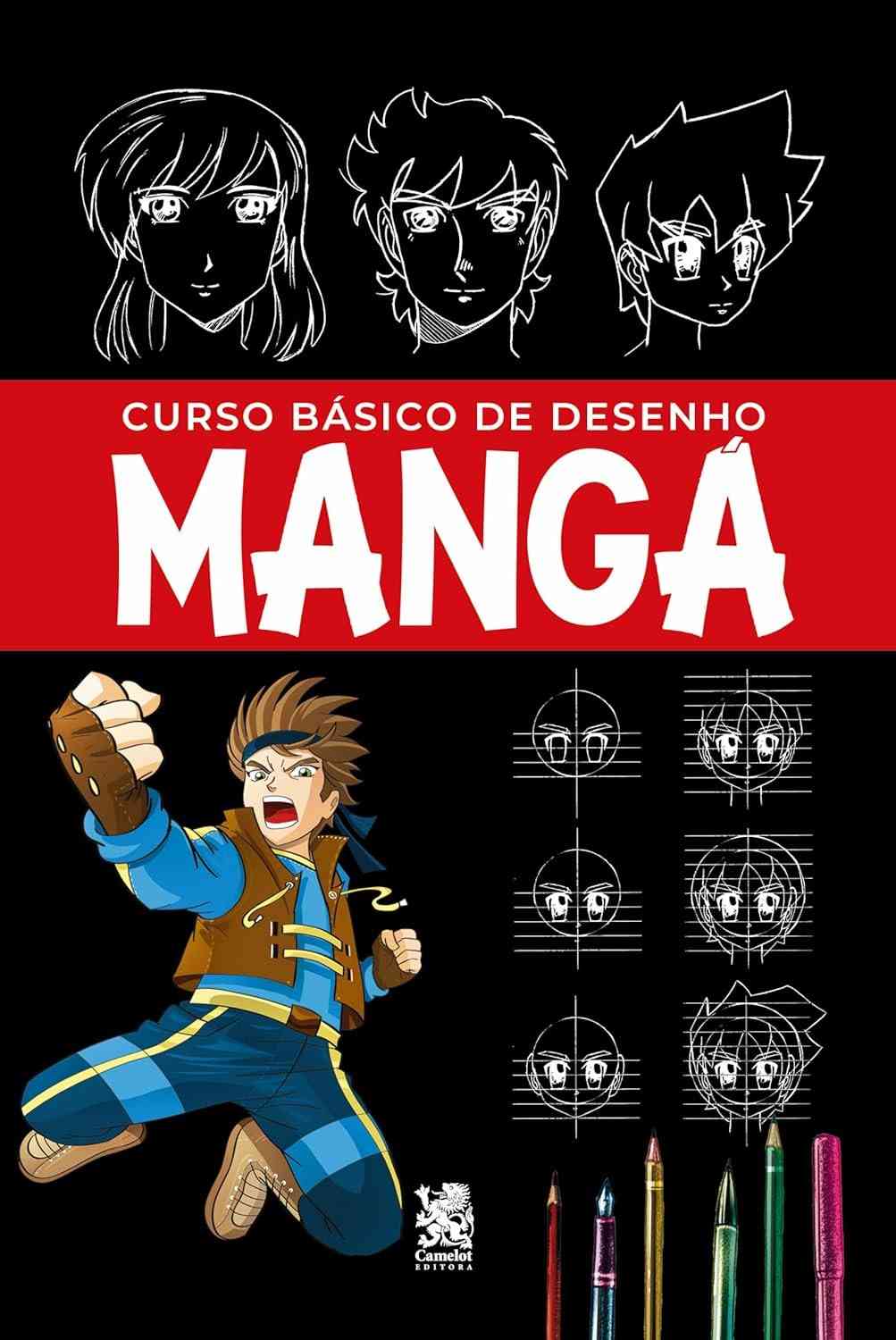 Curso Básico de Desenho Mangá: Domine a Arte Japonesa Passo a Passo