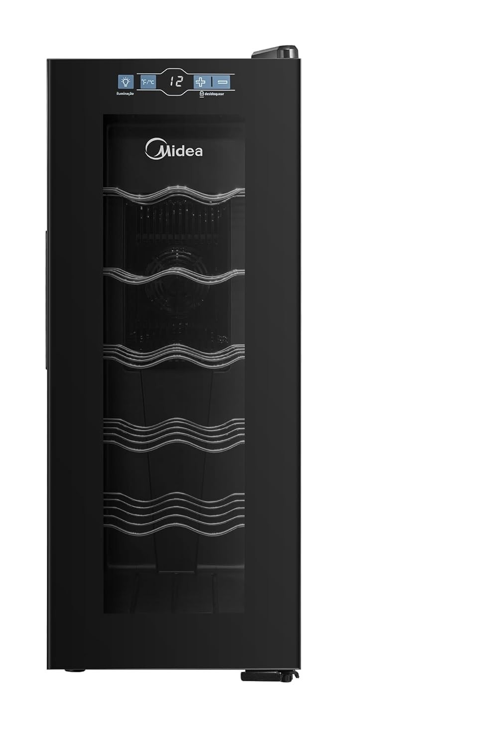 Adega Climatizada Midea 12 Garrafas - Controle Touch e Design Moderno