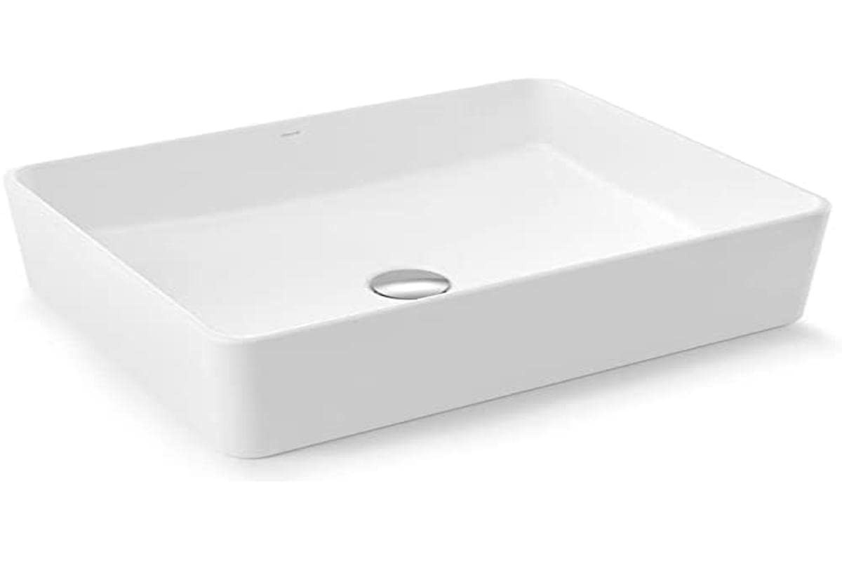 Docol Cuba de Apoio Retangular 485x380mm com Design Moderno e Garantia Toda Vida