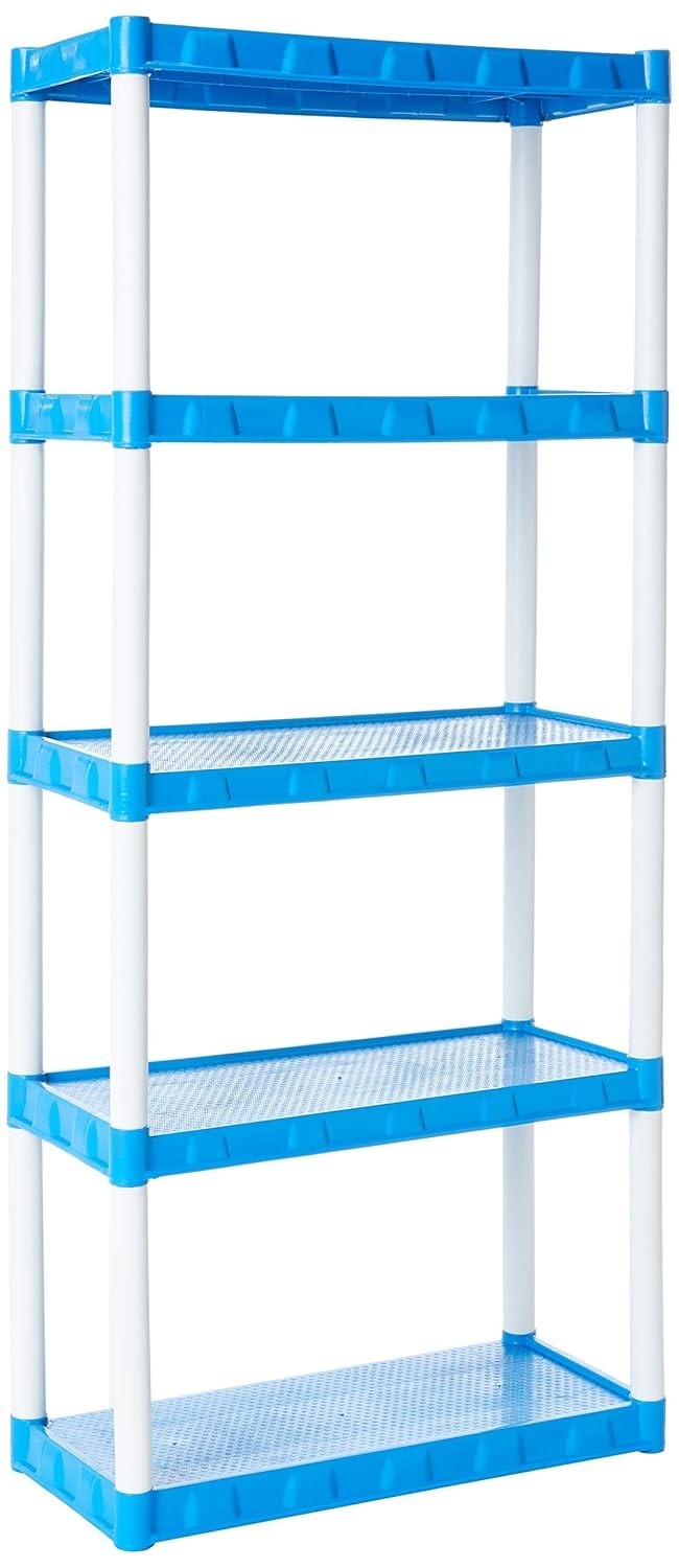Estante Modular Agraplast Azul - Design Moderno e Resistente para Ambientes Organizados